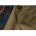 Summer Cotton Plaid Chest Pocket Short Sleeve Shirts for Men