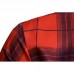 Men Plaid Patchwork Long Sleeve Shirts