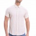 Mens Summer Fashion Dot Printing Short Sleeve Casual Shirts