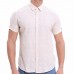 Mens Summer Fashion Dot Printing Short Sleeve Casual Shirts