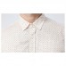 Mens Summer Fashion Dot Printing Short Sleeve Casual Shirts