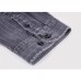 Mens Fashion Striped Long Sleeve Cotton Square Collar Casual Shirts