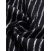 Sexy Women Spaghetti Strap V-Neck Striped Wide Leg Jumpsuit