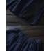 Women Wide Leg Elastic Waist Patchwork Loose Cotton Pants Women Wide Leg Elastic Waist Patchwork Loose Cotton Pants