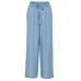 Women Elastic Wasit Pockets Wide Leg Jeans Women Elastic Wasit Pockets Wide Leg Jeans