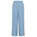 Women Elastic Wasit Pockets Wide Leg Jeans Women Elastic Wasit Pockets Wide Leg Jeans