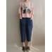 Women Casual Linen Cotton Elastic High Waist Harem Pants Women Casual Linen Cotton Elastic High Waist Harem Pants