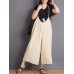 Wide Leg Women Casual Solid Color Spaghetti Strap Jumpsuit Wide Leg Women Casual Solid Color Spaghetti Strap Jumpsuit