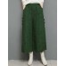 Vintage Women Elastic Waist Jacquard Wide Leg Pants Vintage Women Elastic Waist Jacquard Wide Leg Pants