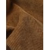 M-5XL Women Casual Pure Color Elastic Waist Corduroy Pants