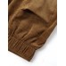 M-5XL Women Casual Pure Color Elastic Waist Corduroy Pants