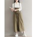 Vintage Women Loose Cototn Linen Elastic Waist Wide Leg Jumpsuit Vintage Women Loose Cototn Linen Elastic Waist Wide Leg Jumpsuit