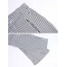 Women High Drawstring Waist Stripe Casual Slim Pants