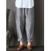 Women Stripe Elastic Waist Casual Loose Harem Pants Women Stripe Elastic Waist Casual Loose Harem Pants