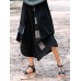 Women Elastic Waist Cotton Linen Irregular Patchwork Pants Women Elastic Waist Cotton Linen Irregular Patchwork Pants