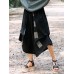 Women Elastic Waist Cotton Linen Irregular Patchwork Pants Women Elastic Waist Cotton Linen Irregular Patchwork Pants