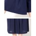 Wide Leg Women Pure Color Cotton Linen Elastic Waist Pants Wide Leg Women Pure Color Cotton Linen Elastic Waist Pants