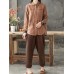 Women Cotton Pockets Elastic Waist Solid Pants Women Cotton Pockets Elastic Waist Solid Pants