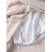Women Polka Dot Print Elastic Waist Big Swing Hem Chiffon Maxi Skirts