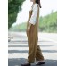 Women Sleeveless Adjustable Strap V-neck Side Pockets Pure Color Jumpsuit