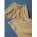 Women Casual Pure Color Cotton Wide Leg Trousers Pants