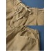 Women Casual Pure Color Cotton Wide Leg Trousers Pants