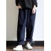 Women High Elastic Waist Striped Loose Cotton Harem Pants Women High Elastic Waist Striped Loose Cotton Harem Pants