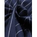 Women High Elastic Waist Striped Loose Cotton Harem Pants