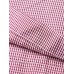 Women Short Sleeve O-neck Wide Leg Pant Loose Casual Plaid Jumpsuit