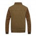 Mens Reversible Double Sided Wearable Autumn Corduroy Cotton Stand Collar Jacket
