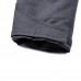 Mens Thick Warm Zipper Hooded Fashion Padded Jacket
