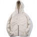 Mens Thick Warm Zipper Hooded Fashion Padded Jacket