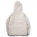 Mens Thick Warm Zipper Hooded Fashion Padded Jacket