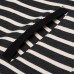 Mens Striped Printing Autumn Stand Collar Jacket Cotton Zipper Sweaters