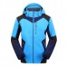Mens Splicing Color Windproof Waterproof Soft Shell Sport Outdoor Jacket