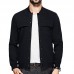 Mens Fashion Casual Solid Color Single-breasted Baseball Jacket Mens Fashion Casual Solid Color Single-breasted Baseball Jacket