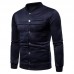 Mens Fashion Casual Solid Color Single-breasted Baseball Jacket Mens Fashion Casual Solid Color Single-breasted Baseball Jacket