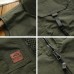 Mens Fashion Multi Pockets Solid Color Loose Fit Casual Vest
