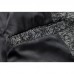 Mens Mid Long Solid Color Single Breasted Slim Fit Casual Business Woollen Trench Coat