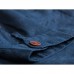 Linen Cotton Casual Comfy Vintage Zipper Autumn Jacket Coats for Men
