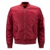 ASSTSERIES Mens Spring Autumn Casual Sport Flight Jacket Pure Color Bomber Jacket Big Size