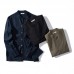 Vintage Chinese Style Linen Cotton Band Collar Casual Autumn Coats for Men