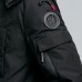 Mens Winter Mid Long Cotton Padded Hooded Thick Warm Jacket Casual Parka