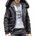 Fall Winter Thick Warm Hooded Casual Jacket for Men