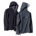 Waterproof Windproof Fleece Warm Hooded Casual Soft Shell Jacket for Men