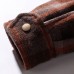 Mens Plaid Checkered Thick Warm Hooded Winter Fashion Jackets