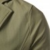 Mens Mid Long Blazer Jacket Trench Coats