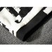 Mens Black White Baseball Jacket Fashion Casual Sport Slim Fit Spring Coat