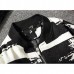 Mens Black White Baseball Jacket Fashion Casual Sport Slim Fit Spring Coat