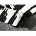 Mens Black White Baseball Jacket Fashion Casual Sport Slim Fit Spring Coat